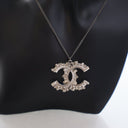 Chanel Crystal CC Necklace