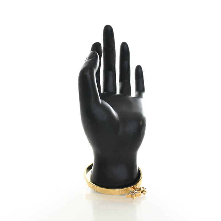 Christian Dior Crystal Star Bangle