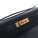 Hermes Noir Swift Kelly Poc...