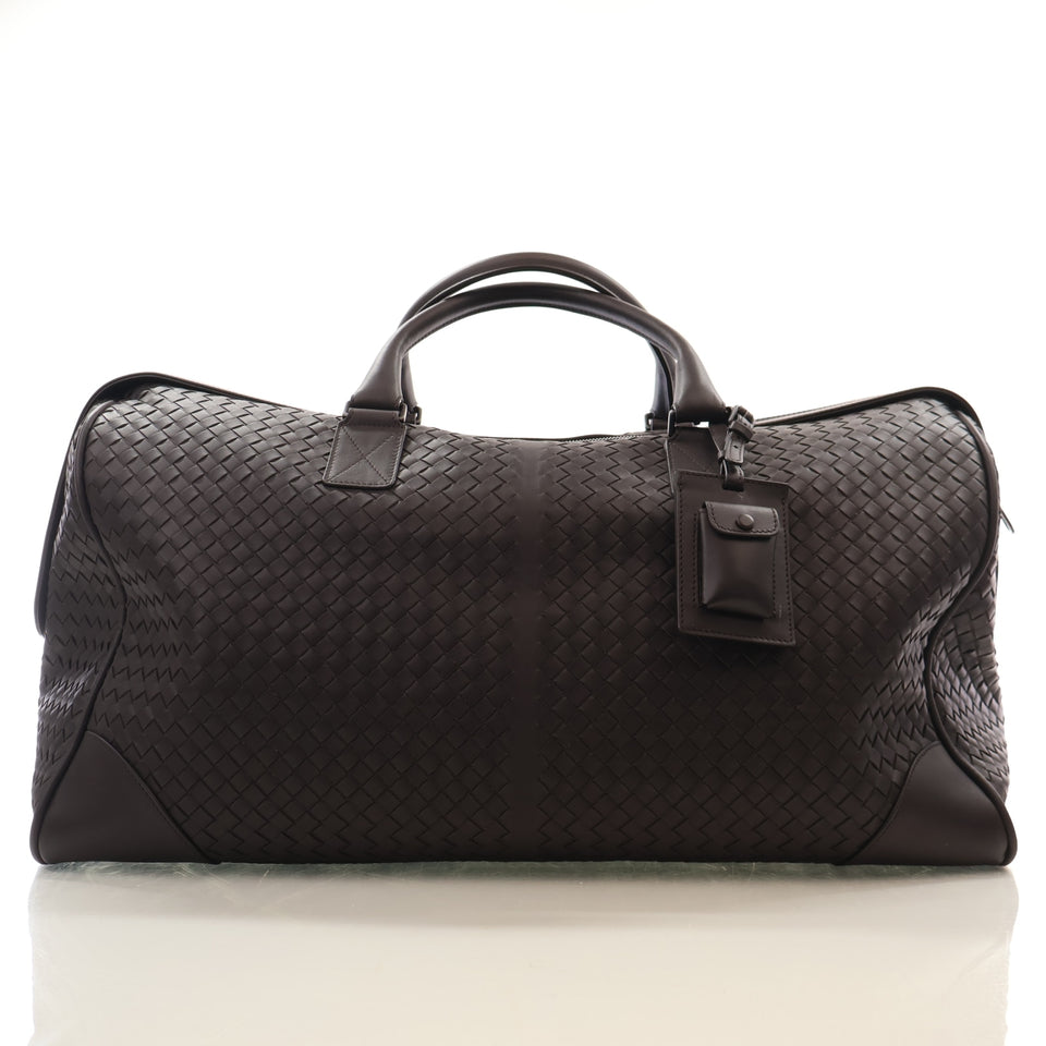 Bottega Veneta Intrecciato Calfskin Weekender Bag