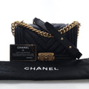 Chanel Small Chevron Boy Bag