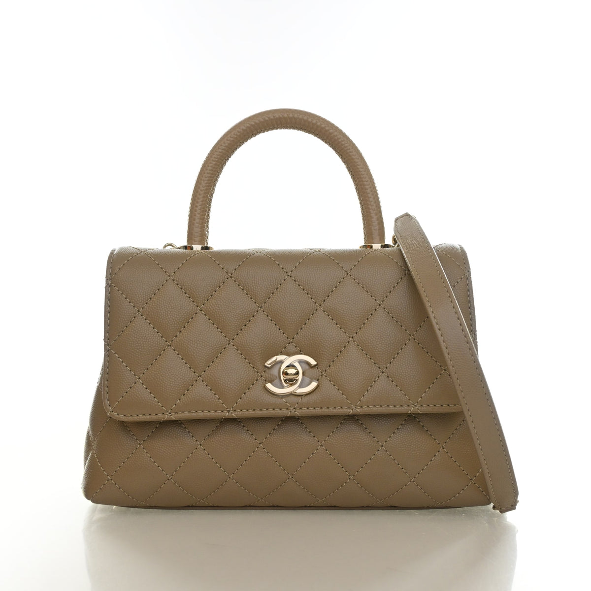 Chanel Small Caviar Coco Handle Bag, photo 1 of 15