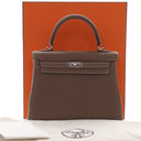Hermes Etoupe Togo Kelly 25