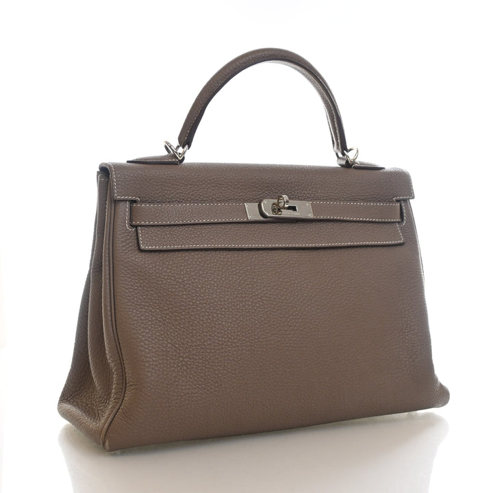 Hermes Etoupe Togo Kelly 32