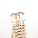 Chanel CC Crystal Pearl Dro...