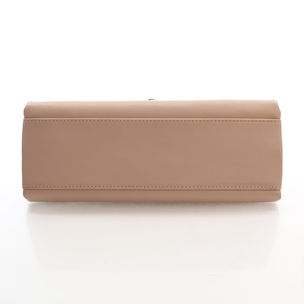 Pre-Owned Chanel Flap Bag Small Calfskin Tramezzo, base view
