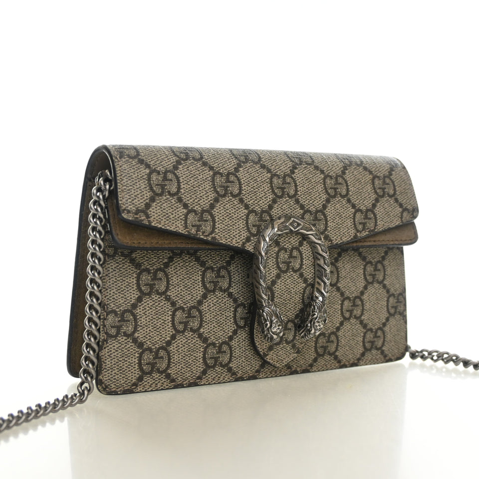 Gucci Super Mini GG Supreme Dionysus Shoulder Bag