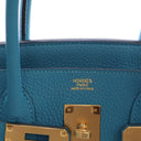 Hermes Turquoise Togo Birki...