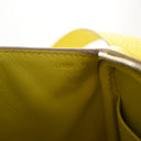 Hermes Lime Clemence Mini L...