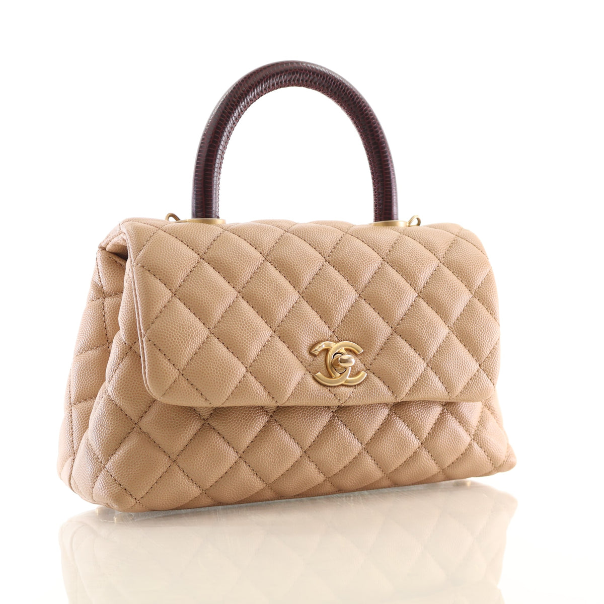 Chanel Small Caviar Coco Handle Bag, photo 2 of 22