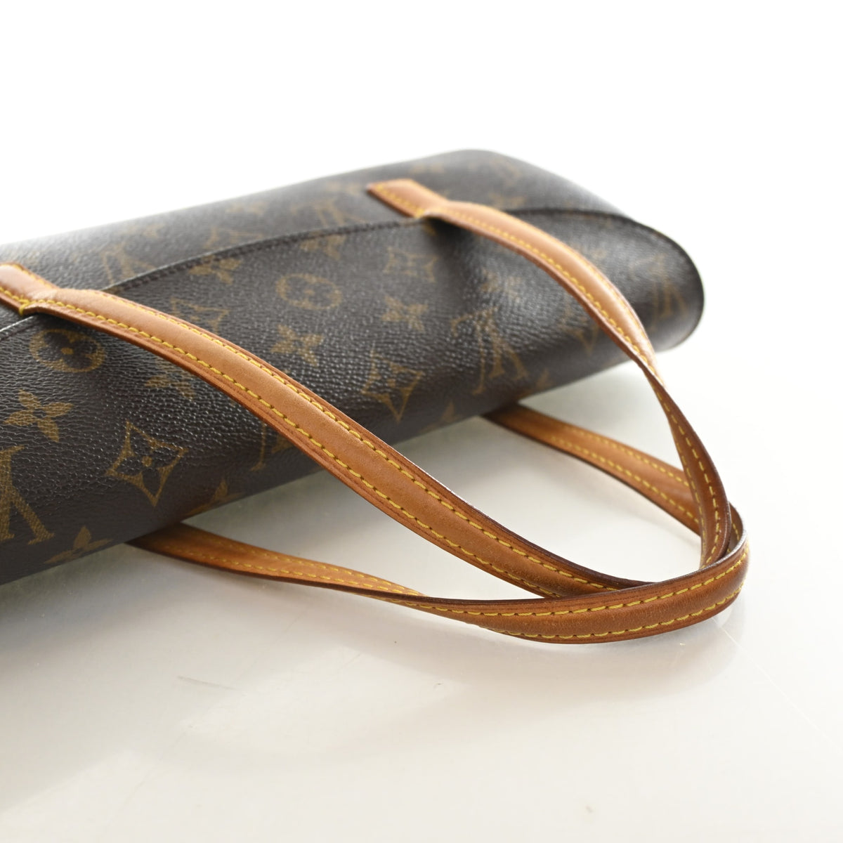 Vintage Louis Vuitton Monogram Sonatine, side profile
