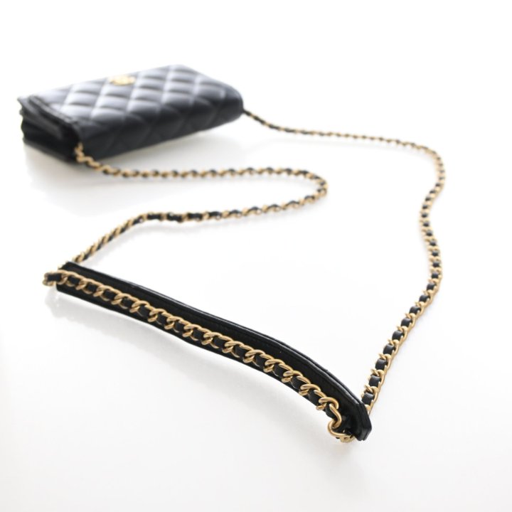 Chanel Mini Lambskin Wallet On Chain (WOC), photo 10 of 20
