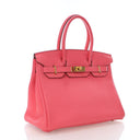 Hermes Rose Lipstick Togo B...