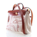 Hermes Cuivre Toile H Bride...