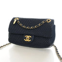 Chanel Calfskin Surpique Fl...
