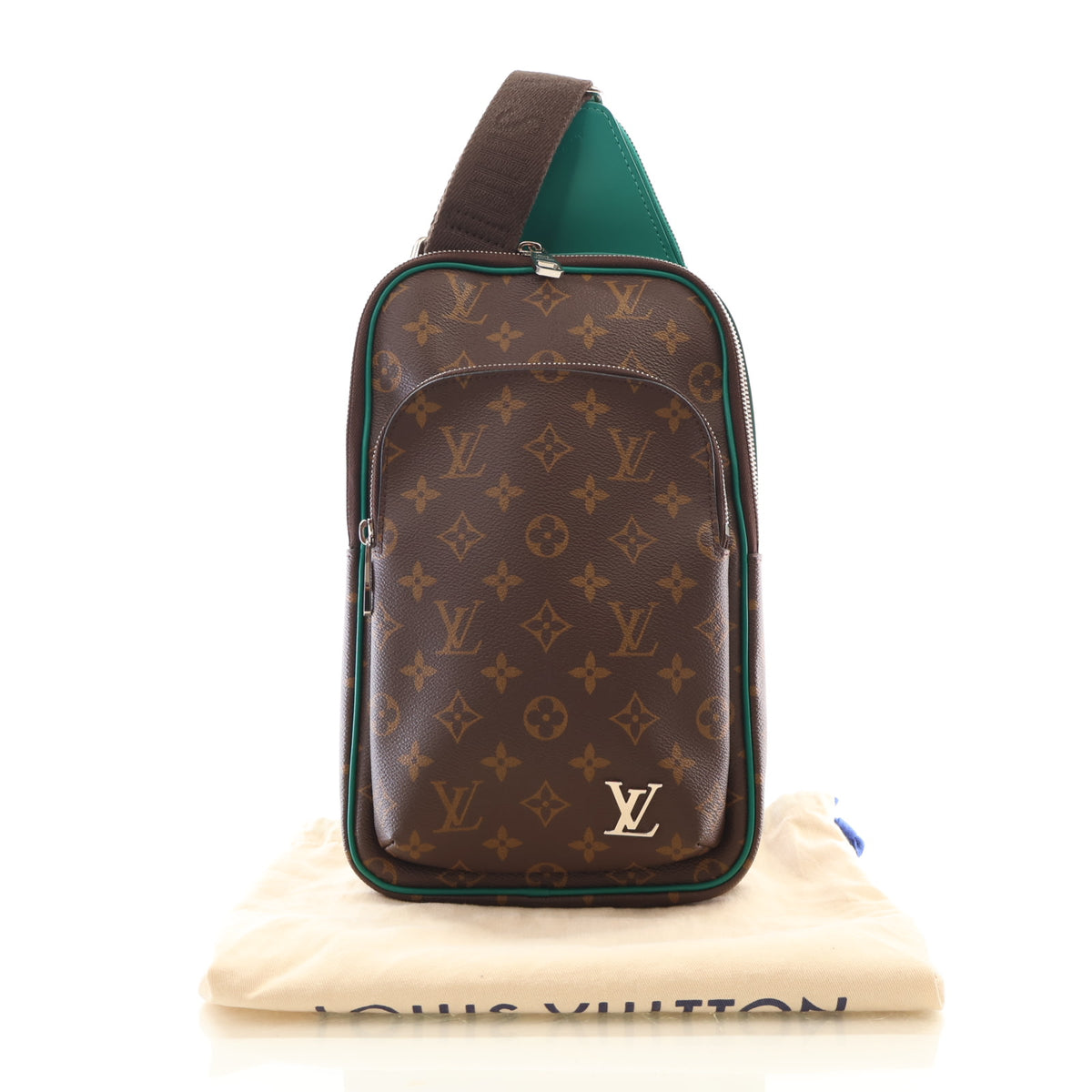 Pre-Owned Louis Vuitton PM Monogram Avenue Sling Bag, front view, photo 15 of 15
