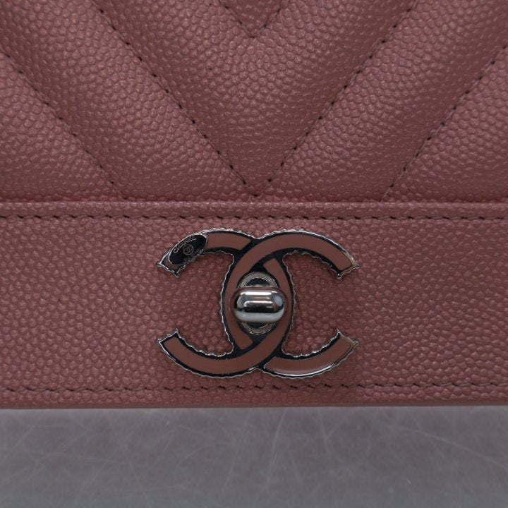 Chanel Caviar Mademoiselle Wallet On Chain (WOC), photo 4 of 16