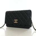Chanel Caviar Wallet On Cha...
