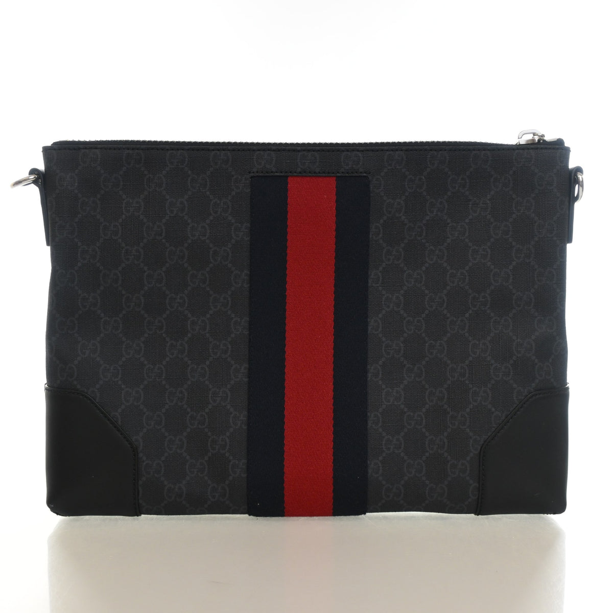 Pre-Owned Gucci GG Supreme Messenger Bag, front view, photo 10 of 14