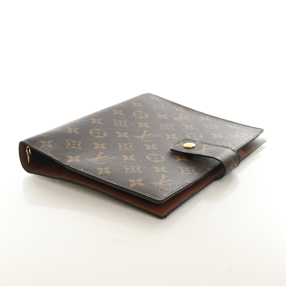 Pre-Owned Louis Vuitton Ring Large Monogram Agenda, side profile, photo 7 of 11