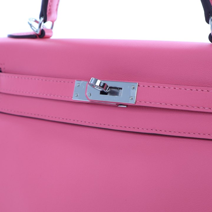 Hermes Rose Azalée Swift Kelly 25, photo 4 of 18