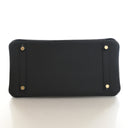 Hermes Noir Epsom Birkin 30