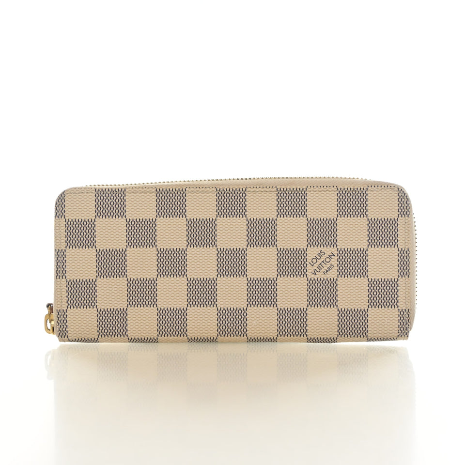 Louis Vuitton Damier Azur Clemence Wallet
