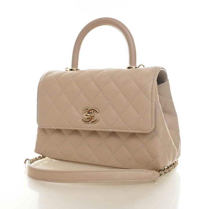Chanel Small Caviar Coco Handle Bag