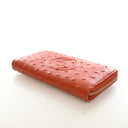 Gucci Ostrich Soho Zippy Wa...