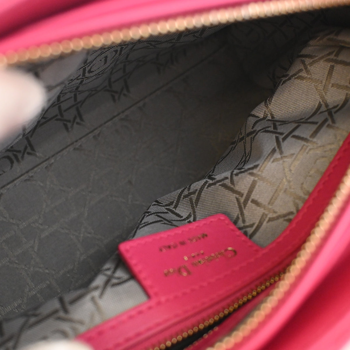 Christian Dior Medium Lambskin Lady Dior, photo 13 of 18