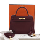 Hermes Rouge H Box Calf Sel...