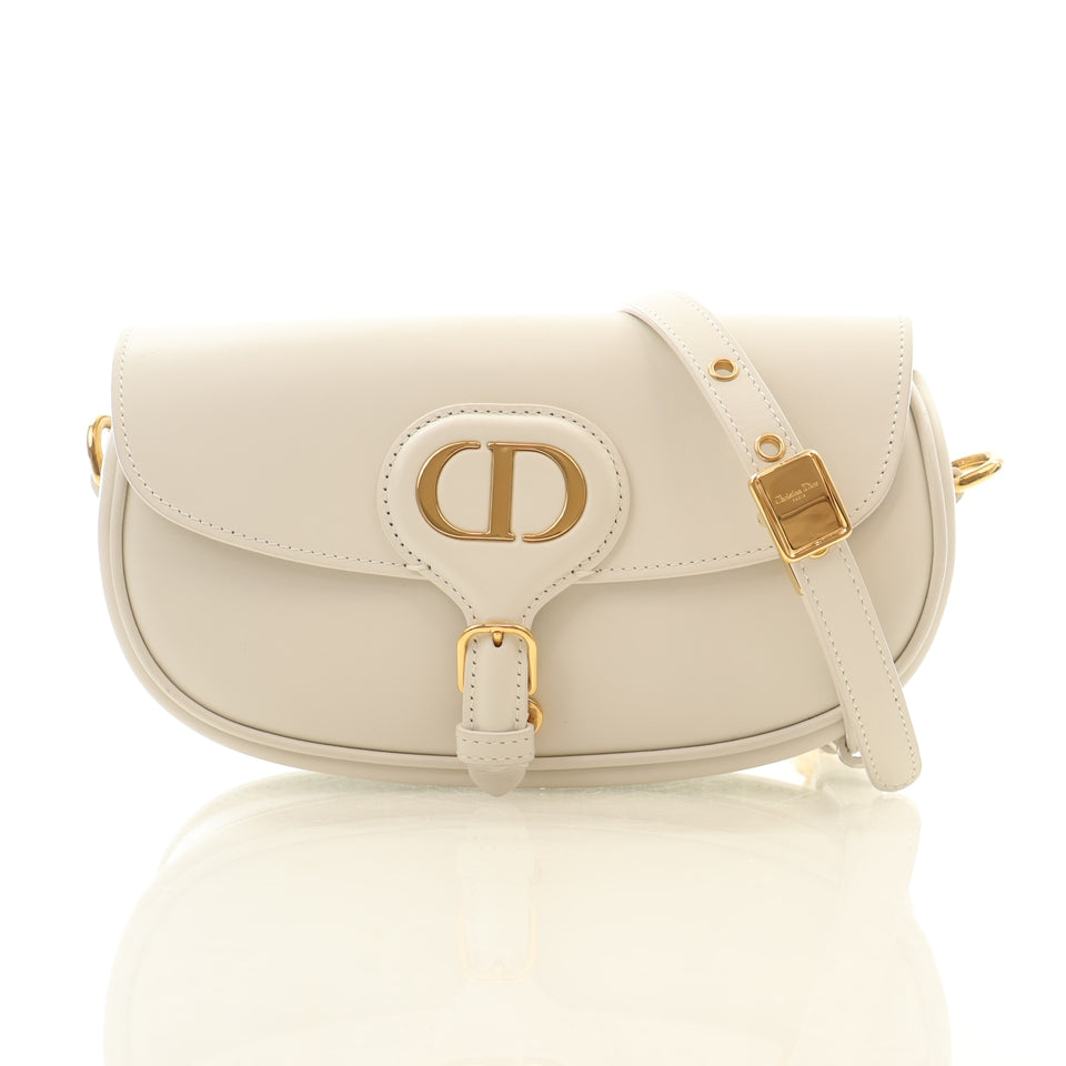 Christian Dior Calfskin Bobby East West Flap Bag