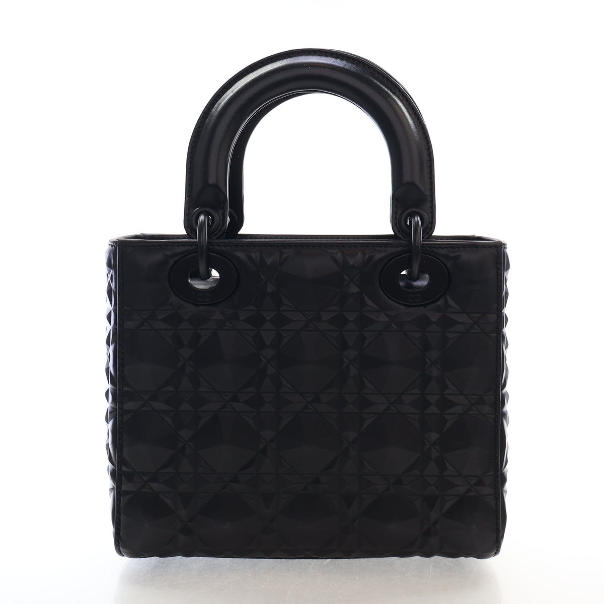 Pre-Owned Christian Dior Lady Dior Small Calfskin, front view