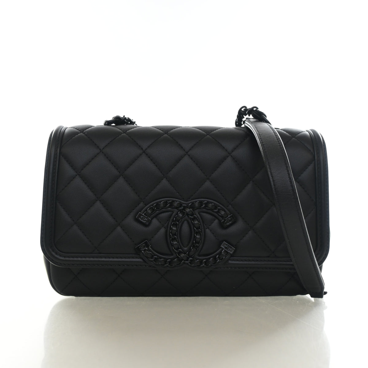 Chanel Calfskin Filigree Flap Bag, photo 1 of 14