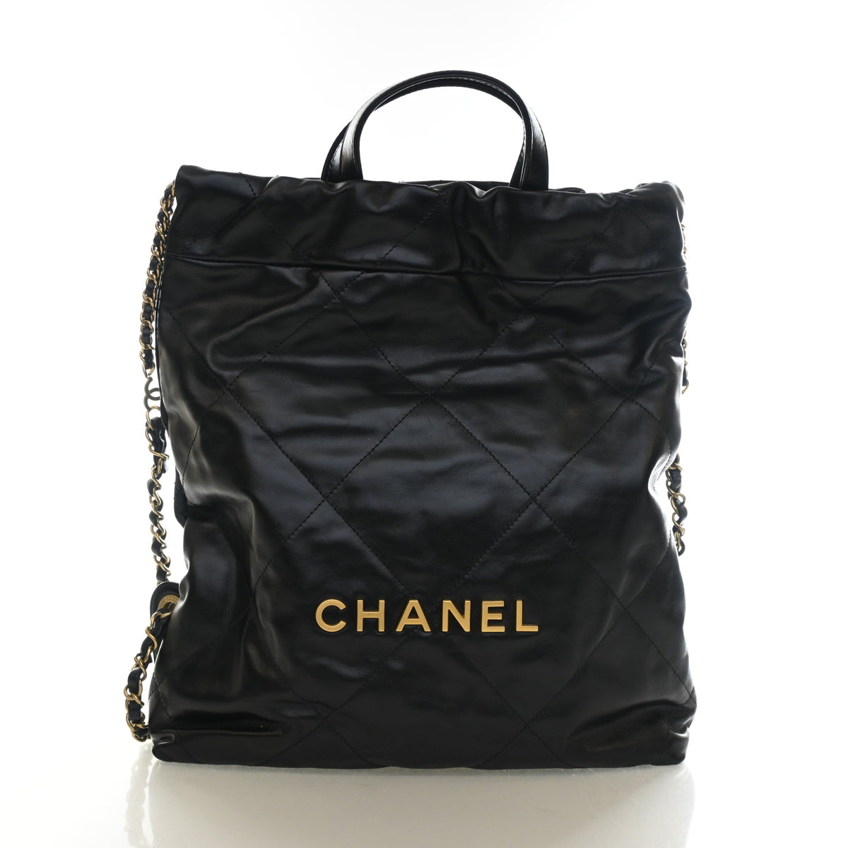Chanel Shiny Calfskin 22 Backpack, photo 1 of 15