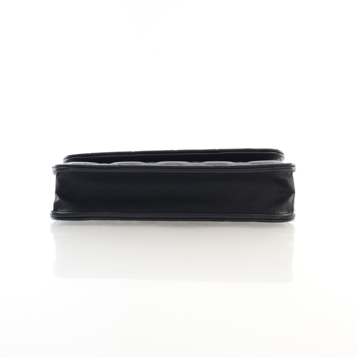 Pre-Owned Chanel Wallet On Chain Lambskin WOC, side view, photo 9 of 16