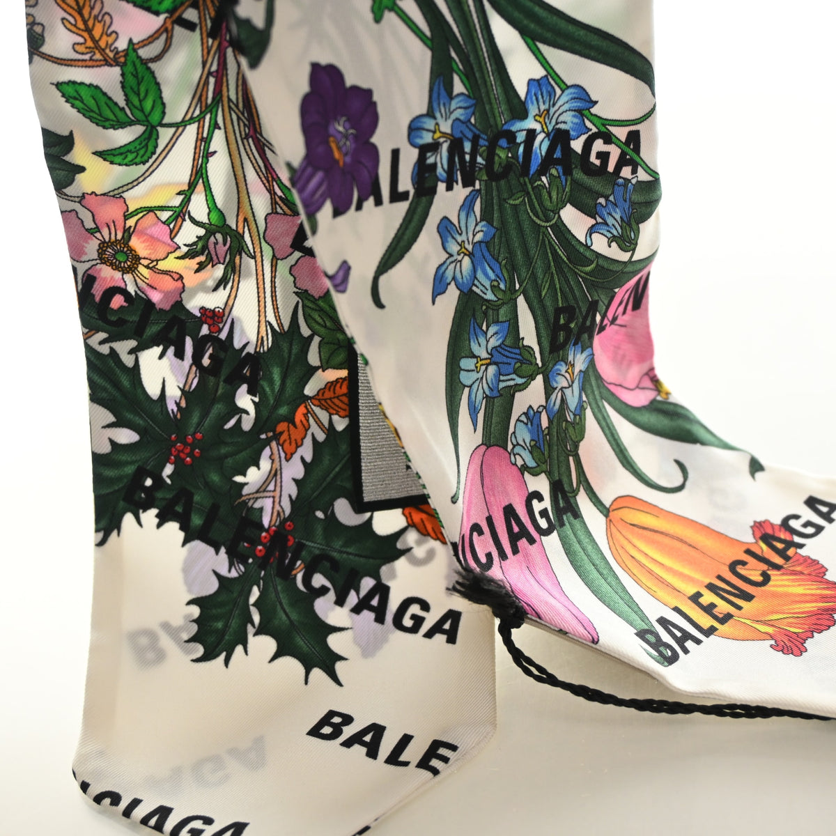 Gucci X Balenciaga Silk Flower Scarf, photo 7 of 8
