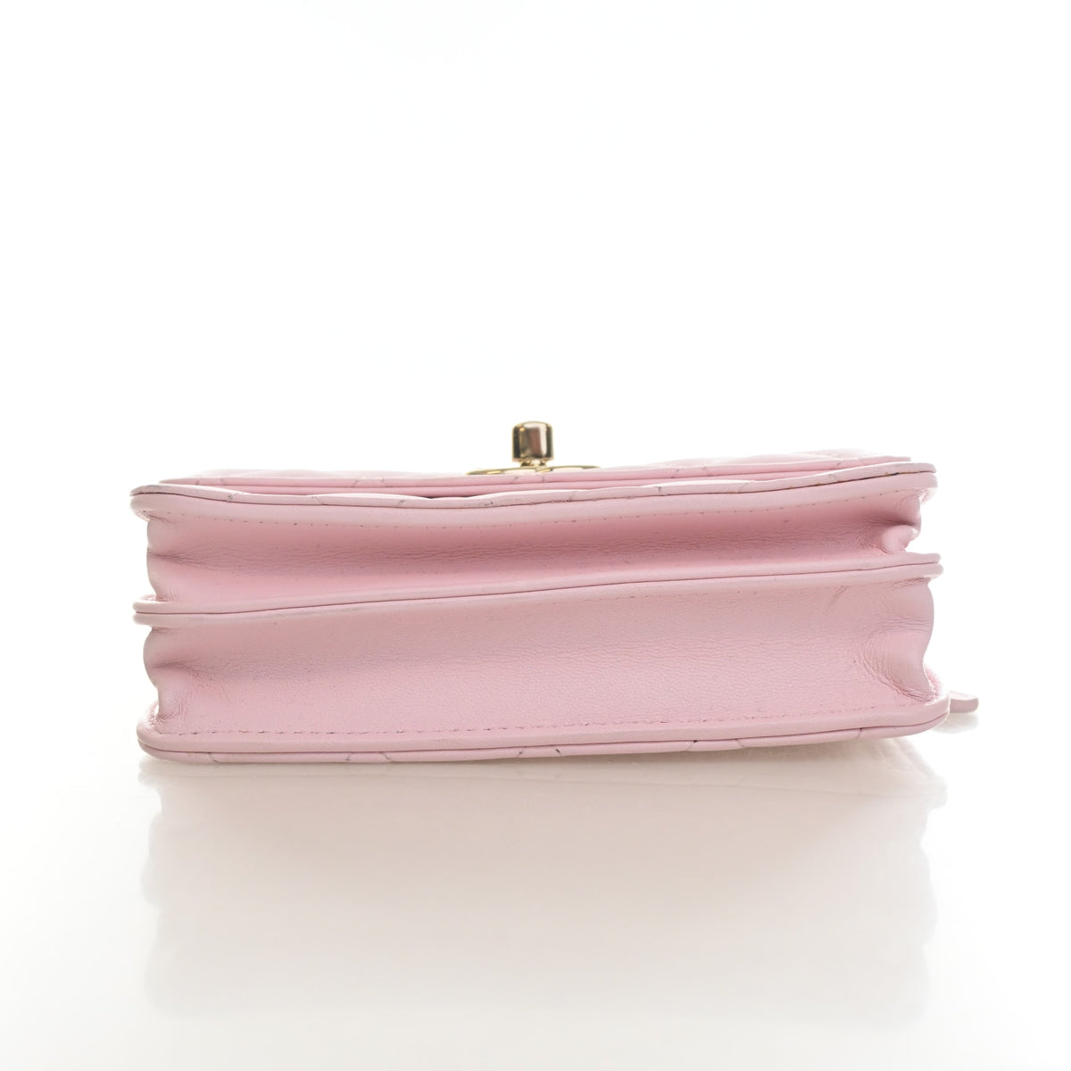 Pre-Owned Chanel Micro Lambskin Trendy CC, side profile, photo 9 of 17