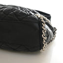 Chain Lambskin Around Hobo Bag
