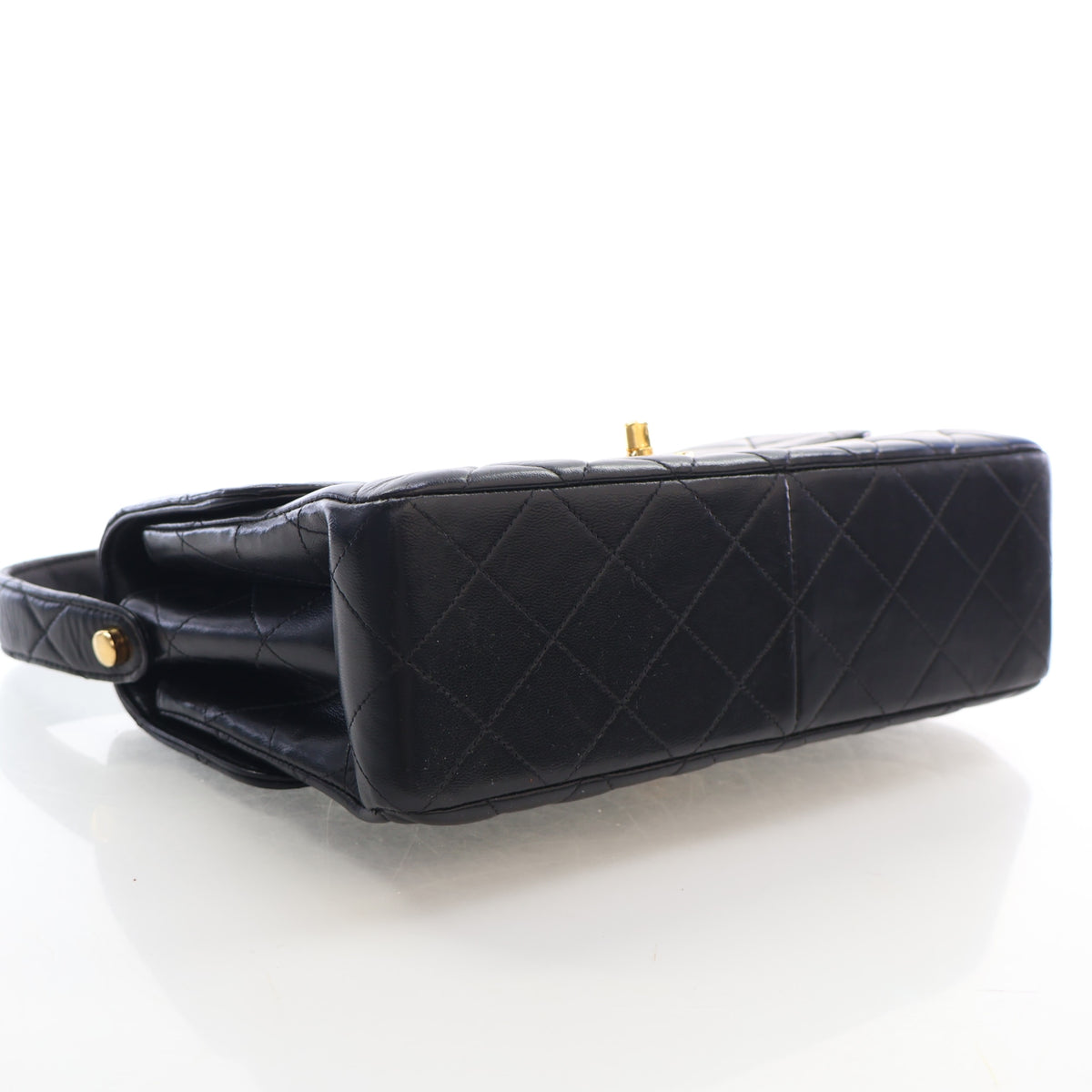 Chanel Vintage Medium Lambskin Double Sided Flap Bag, photo 6 of 20