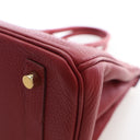 Hermes Rouge H Togo Birkin 30 
