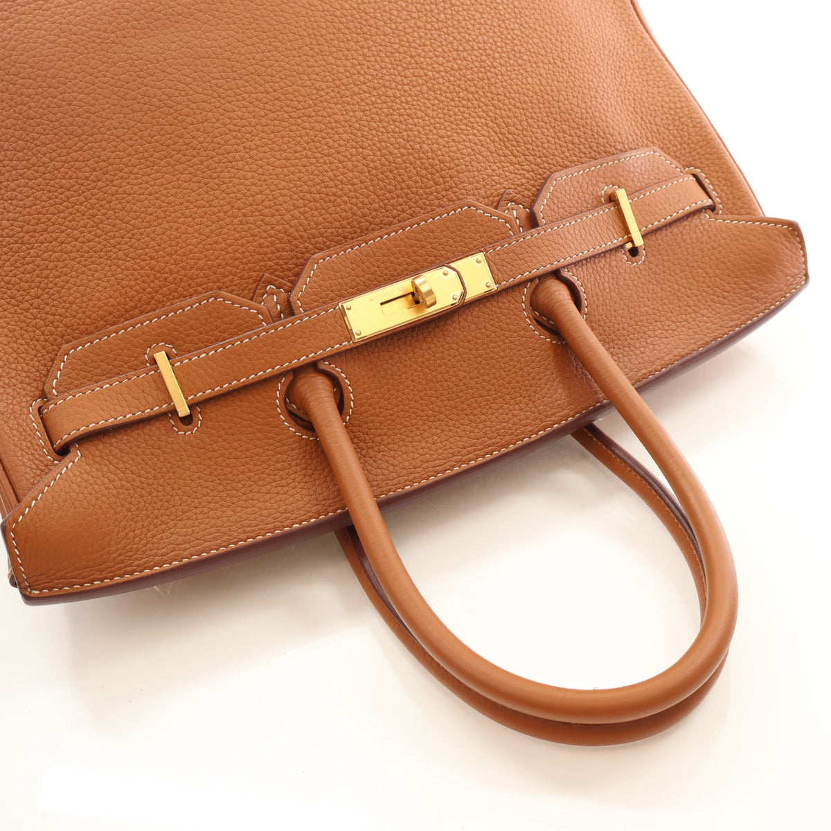 Hermes Vintage Gold Togo Birkin 35, photo 10 of 16
