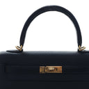 Hermes Noir Togo Lizard Tou...