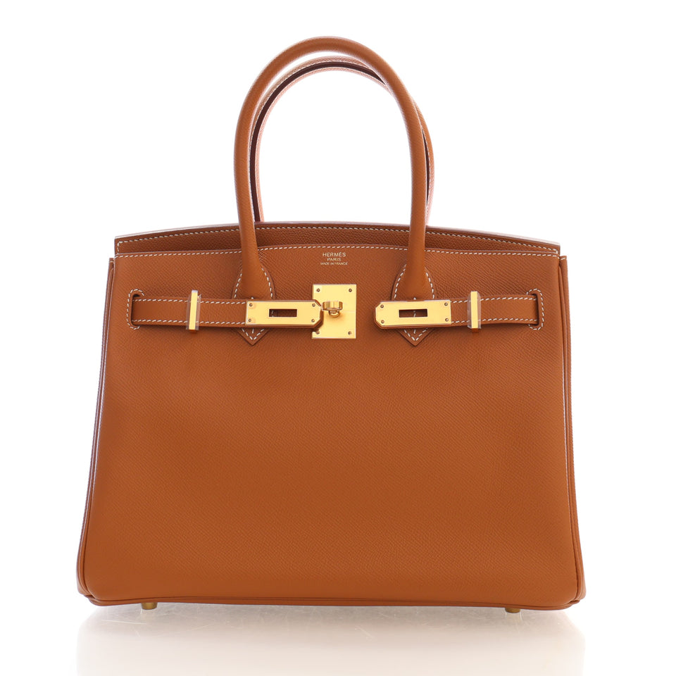 Hermes Gold Epsom Birkin 30