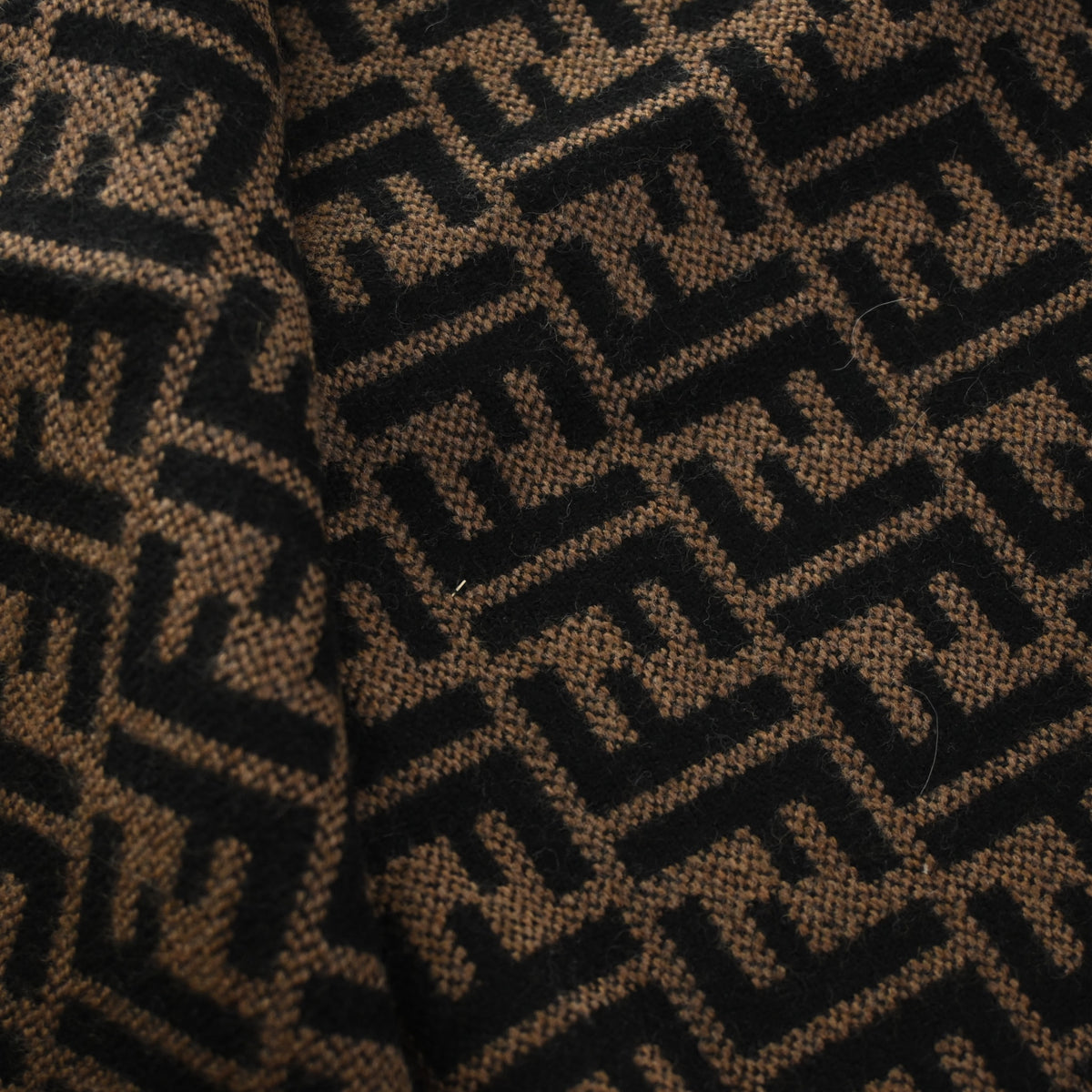 Pre-Owned Fendi Scarf Knit FF, detail