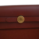 Hermes Rouge H Toile Mini H...