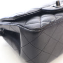 Chanel Lambskin So Black Mi...
