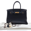 Hermes Noir Togo Birkin 30