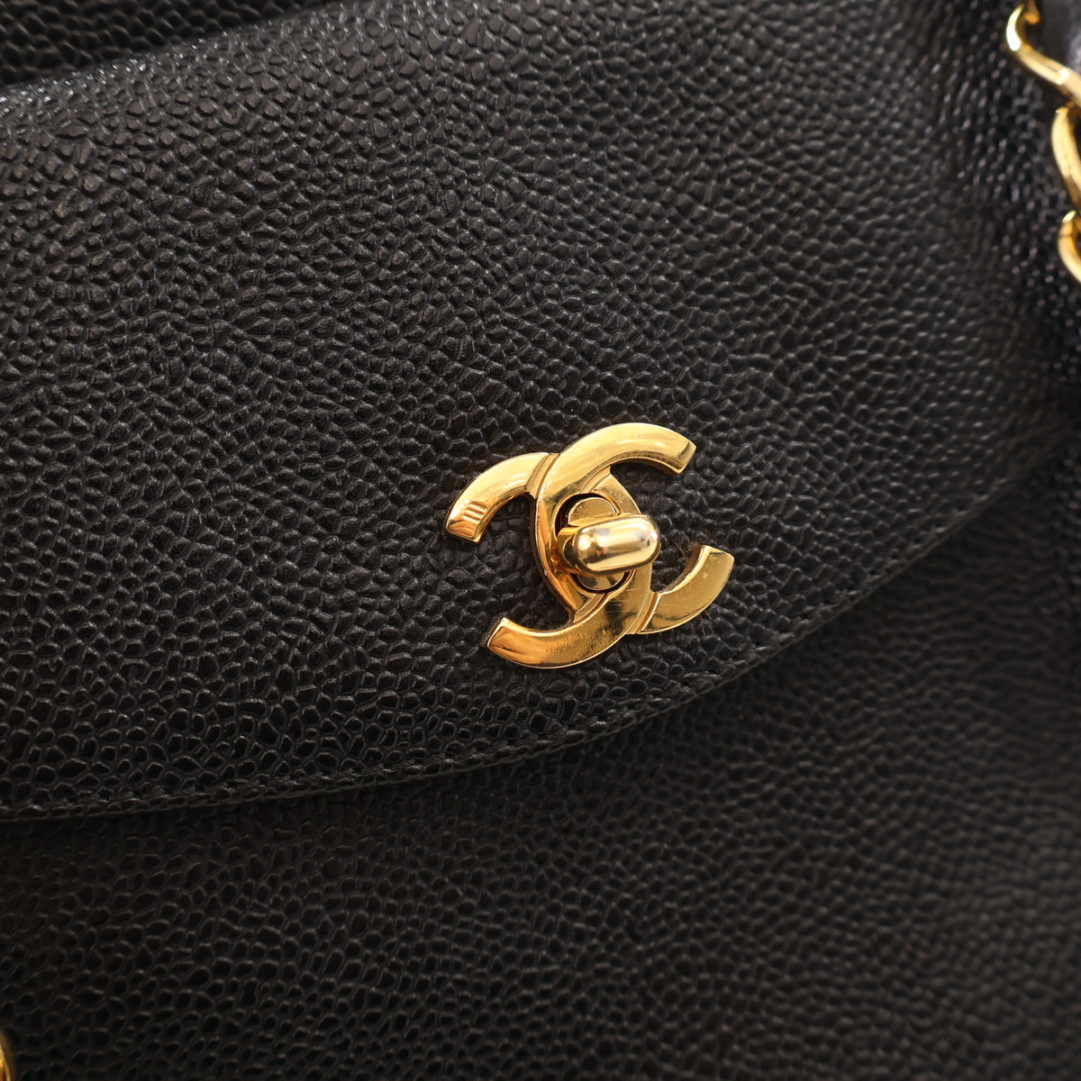 Chanel Vintage Medium Caviar Front Pocket Tote, photo 4 of 17