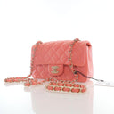 Chanel Mini Lambskin Rectan...
